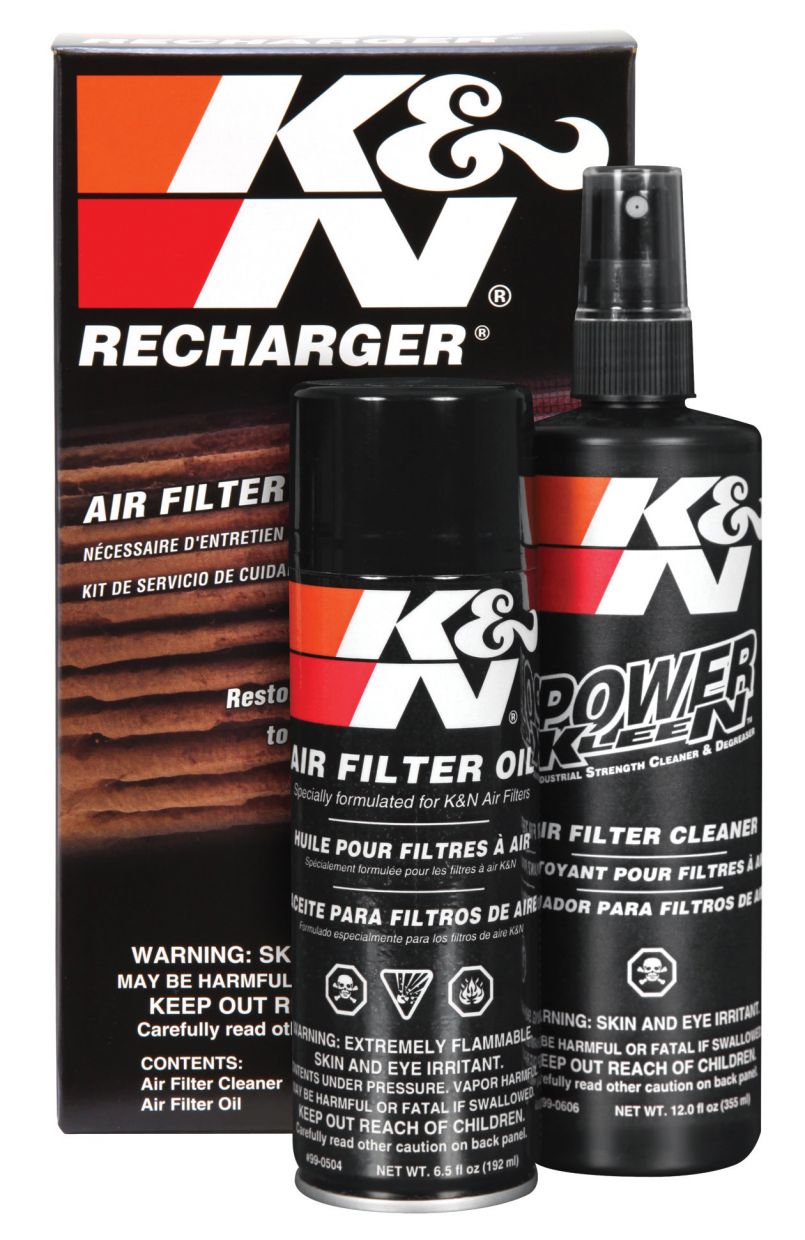 forsendelse Metropolitan ribben K&N 99-5000 Air Filter Service Cleaner Kit