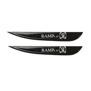 Ronix 2 Pack Fiberglass Wakeboard Ramp Fins .8"  Black 2020 